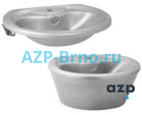 Раковина из нержавеющей стали AUM 013N AZP Brno Чехия (фото, схема) Раковина из нержавеющей стали AUM 013N AZP Brno Чехия (фото, схема)